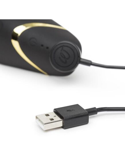 Бесконтактный клиторальный стимулятор Womanizer Premium черный, Расцветка: Черный , изображение 6