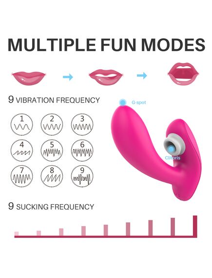 Вакуумный стимулятор с вибрацией "Tricker" , изображение 3