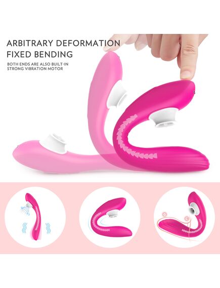 Вибромассажер с вакуумной стимуляцией "Shallow" , изображение 2