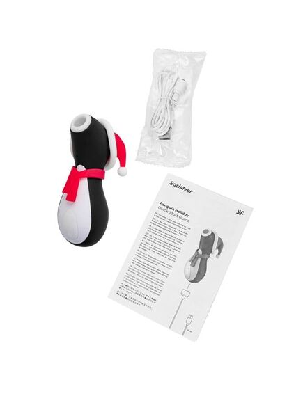 Бесконтактный стимулятор клитора Satisfyer Pro Penguin Holiday Edition , изображение 11