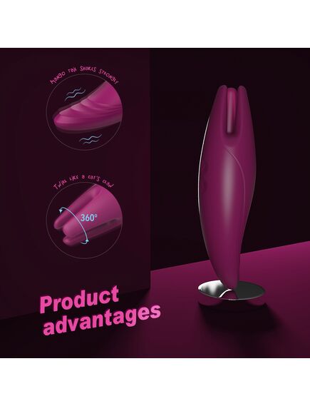 Вибромассажер с подвижными тентаклями Chiara , изображение 2