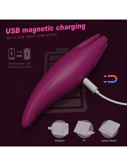 Вибромассажер с подвижными тентаклями Chiara , изображение 6