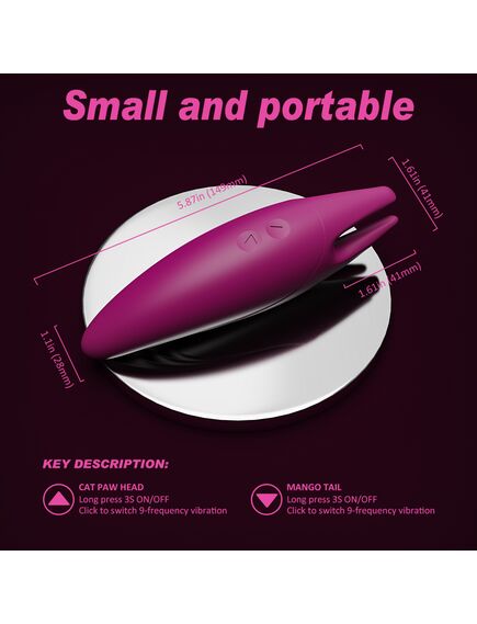 Вибромассажер с подвижными тентаклями Chiara , изображение 7