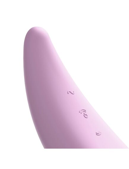 Вакуумно-волновой вибростимулятор Satisfyer Curvy 3+ , изображение 2