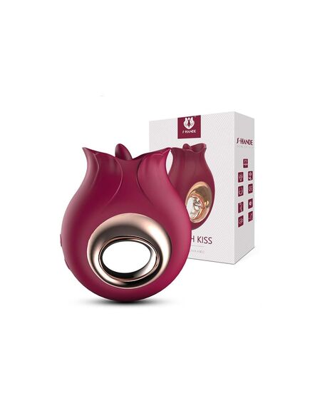 Стимулятор клитора French Kiss Red , изображение 4