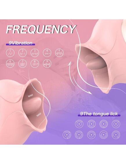 Стимулятор клитора French Kiss Red , изображение 5