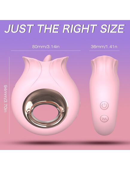 Стимулятор клитора French Kiss Red , изображение 7