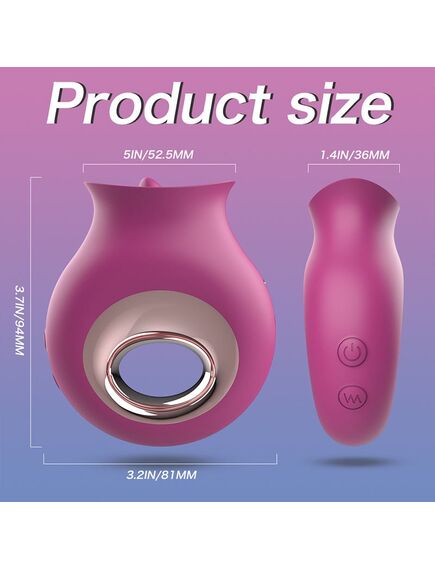 Клиторальный стимулятор с язычком Cleopatra , изображение 3