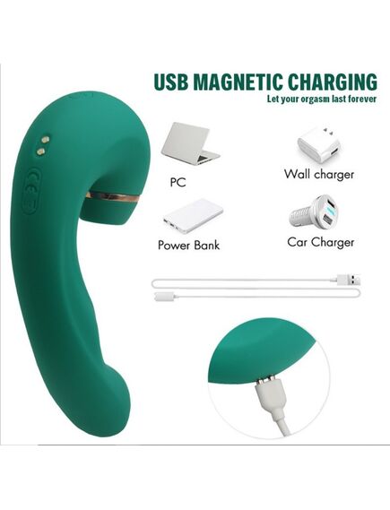 Вакуумный вибромассажер с эффектом пульсации MAPPY HOUR , изображение 7