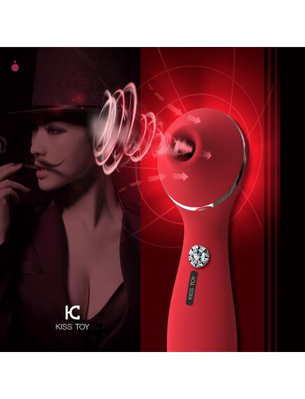 Вакуумно-волновой вибратор KisToy "Elizabeth" , изображение 4