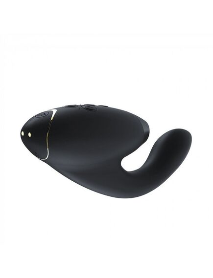 Бесконтактный клиторальный стимулятор Womanizer Duo, Расцветка: Черный , изображение 6