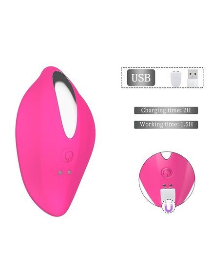 Клиторальный вибростимулятор в трусики Dobby , изображение 2