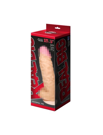 Фаллоимитатор Супергигант на присоске 39 см , изображение 2