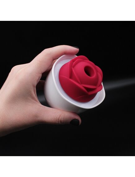 Вакуумно-волновой стимулятор клитора Romantic Red , изображение 9