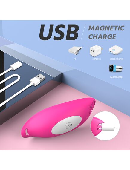 Вибровкладка в трусики с пультом Д/У "Petal-RCT" , изображение 4