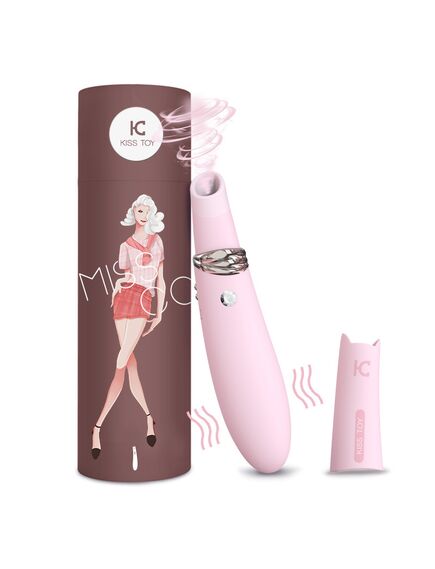 Вибратор с вакуумной стимуляцией клитора KISTOY Miss CC 
