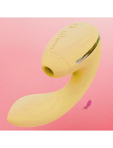 Kistoy Tina Mini Orange - Вакуумно-волновой вибратор , изображение 3