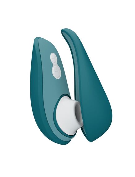 Бесконтактный клиторальный стимулятор Womanizer Liberty 2 темно-бирюзовый, Расцветка: Темно - Бирюзовый 