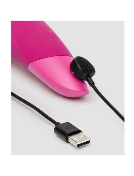 Бесконтактный клиторальный стимулятор Womanizer Enhance с вибрацией, розовый , изображение 4