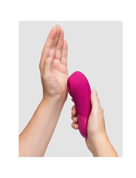 Бесконтактный клиторальный стимулятор Womanizer Enhance с вибрацией, розовый , изображение 5