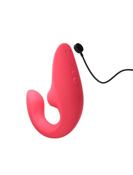 Бесконтактный клиторальный стимулятор Womanizer Blend, розовый , изображение 2