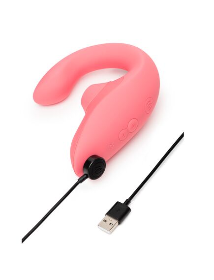 Бесконтактный клиторальный стимулятор Womanizer Blend, розовый , изображение 9