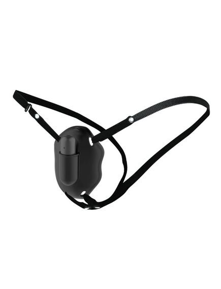 Чёрная вибро-бабочка на ремешках Carter 