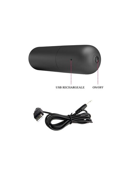 Чёрная вибро-бабочка на ремешках Carter , изображение 3