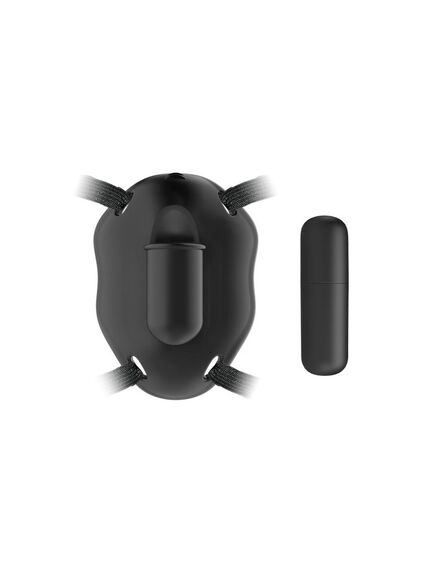 Чёрная вибро-бабочка на ремешках Carter , изображение 4