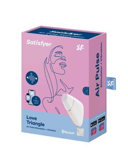 Вакуумно-волновой вибростимулятор Satisfyer Love Triangle , изображение 2