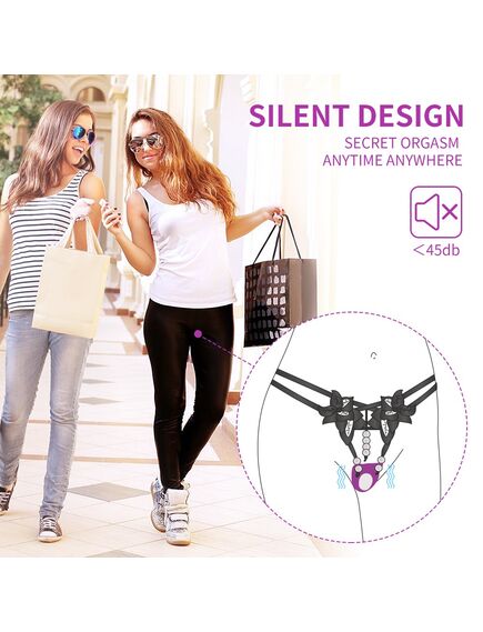 Виброкладка в трусики с пультом д/у "Rebecca-RCT" , изображение 3