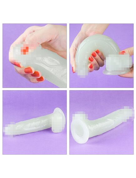 Светящийся в темноте фаллоимитатор "Lumino Play Йода" , изображение 7