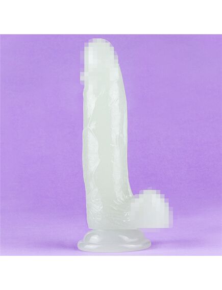 Светящийся в темноте фаллоимитатор "Lumino Play Йода" , изображение 8