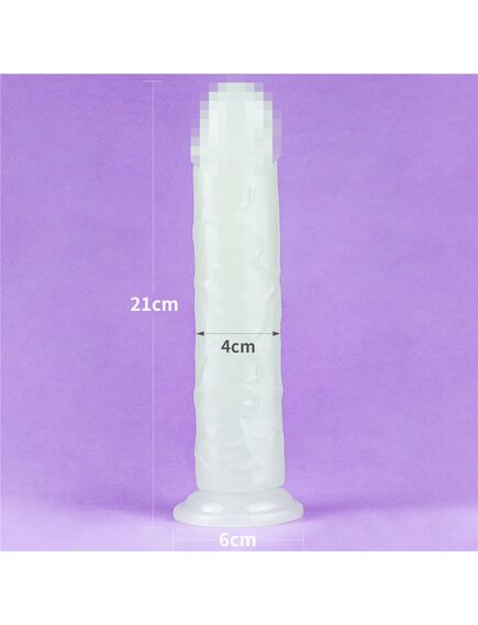 Светящийся в темноте фаллоимитатор "Lumino Play" , изображение 3