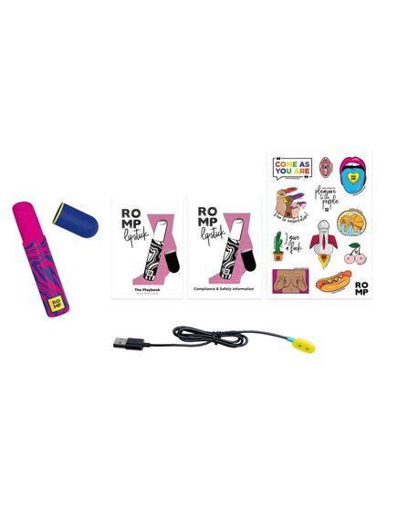 Бесконтактный клиторальный стимулятор Romp Lipstick , изображение 7
