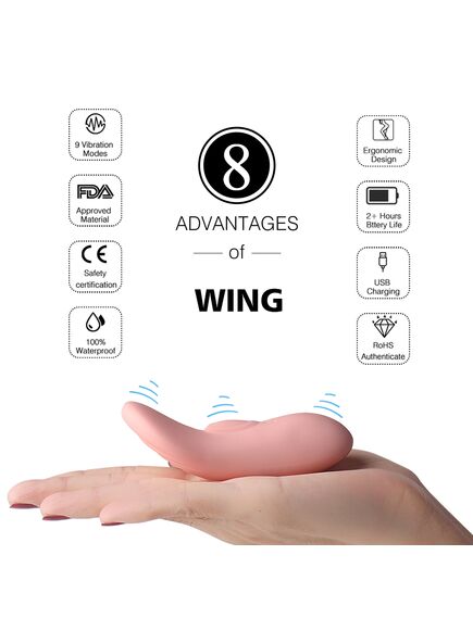 Вибромассажёр в трусики Wing с пультом Д\У , изображение 6