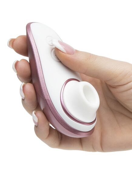 Бесконтактный клиторальный стимулятор Womanizer Liberty Light pink, Расцветка: Розовый , изображение 2