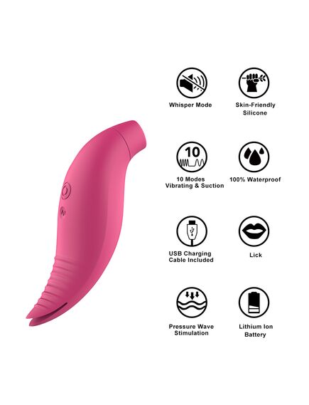 Вакуумный стимулятор клитора с вибрацией "Femuto" , изображение 2