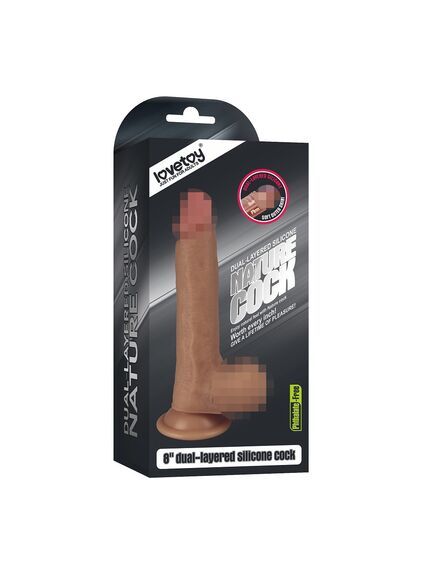 Фаллоимитатор Nature Cock 20,3 см , изображение 2