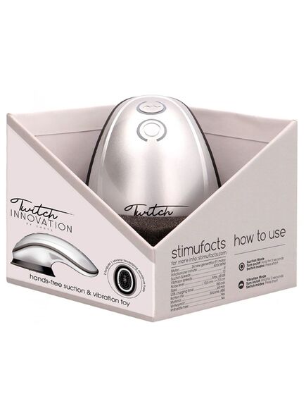 Клиторальный стимулятор Innovation Twitch c вибрацией , изображение 3