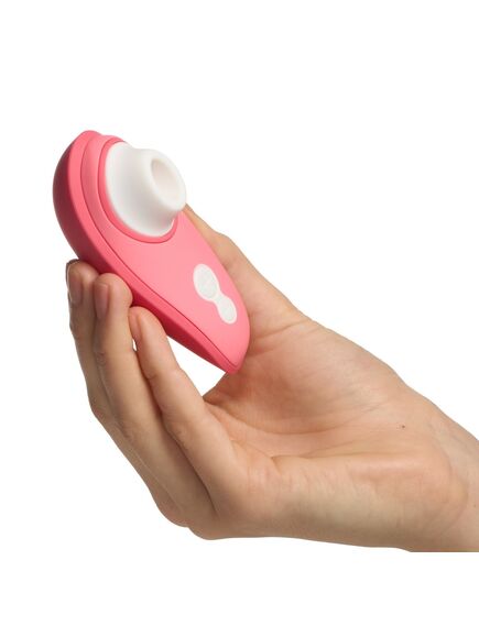 Бесконтактный клиторальный стимулятор Womanizer Liberty 2 розовый, Расцветка: Розовый , изображение 3