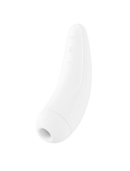 Вакуумно-волновой стимулятор Satisfyer Curvy 2+ белый , изображение 5