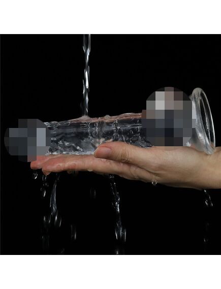 Фаллоимитатор прозрачный , изображение 5