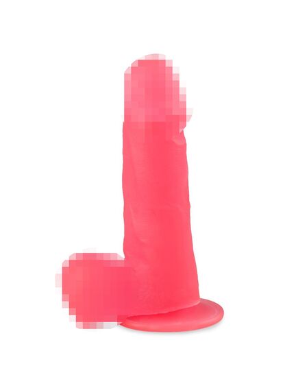 Фаллоимитатор гелевый на присоске в ламинате , изображение 3