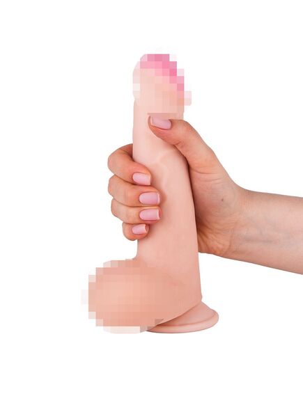 Фаллоимитатор неоскин на присоске в ламинате , изображение 2