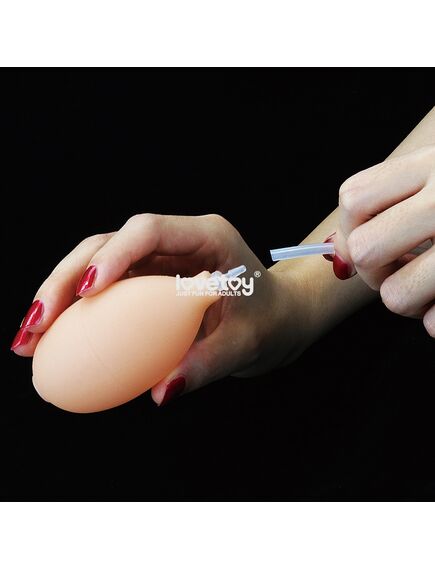 Фаллоимитатор с эякуляцией 8.5" Soft Ejaculation Cock , изображение 4