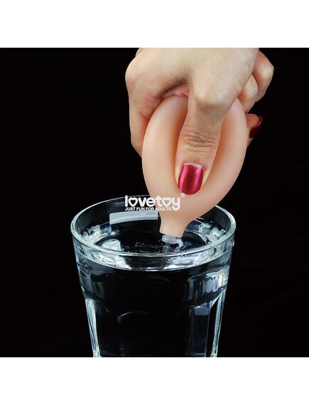 Фаллоимитатор с эякуляцией 8.5" Soft Ejaculation Cock , изображение 5