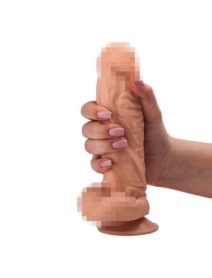 Фаллоимитатор-реалистик на присоске в ламинате , изображение 3