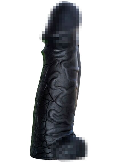 Фаллоимитатор-супергигант DESPOT черный , изображение 2