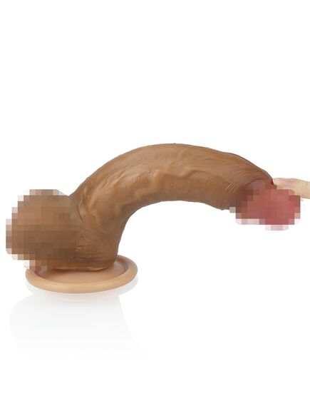 Фаллоимитатор Nature Cock 21.6 sm мулат , изображение 5